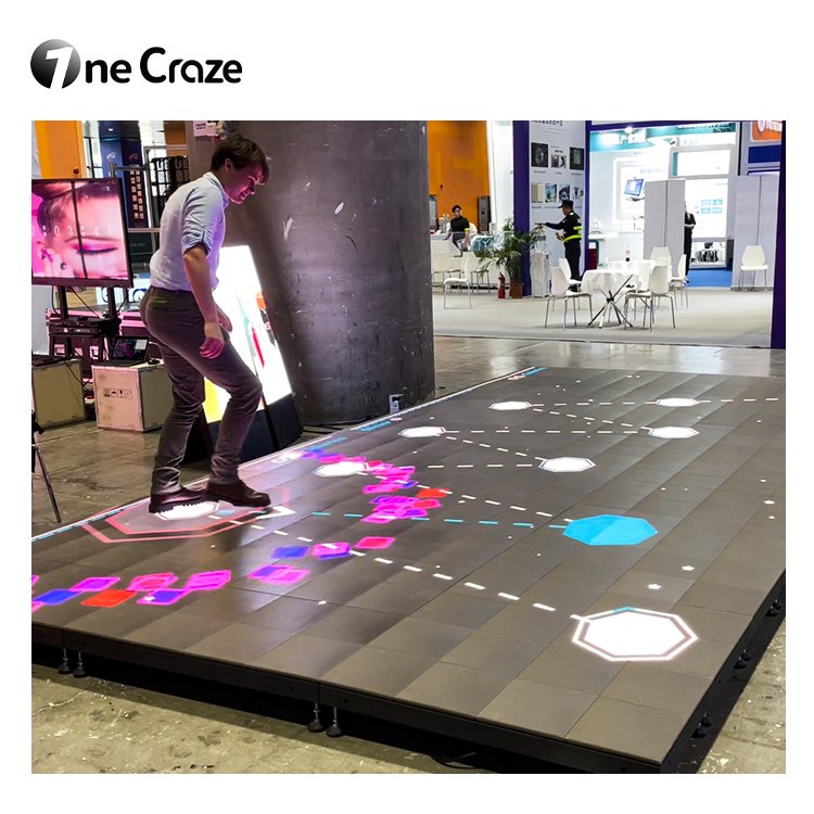 Interactive LED floor tiles for sale
